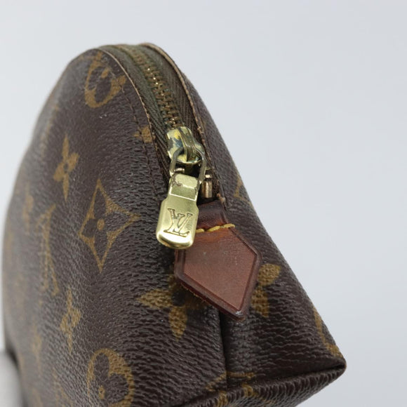 LOUIS VUITTON Monogram Pochette Cosmetic PM Täschchen M43998 LV Auth 160952