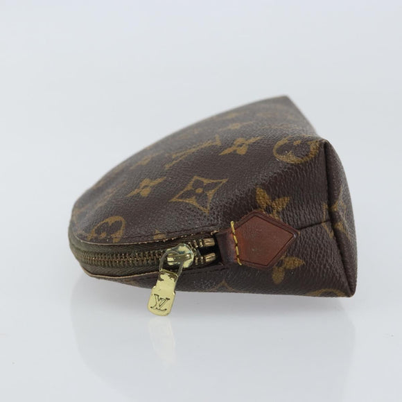 LOUIS VUITTON Monogram Pochette Cosmetic PM Täschchen M43998 LV Auth 160952