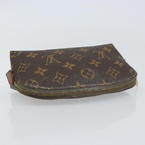 LOUIS VUITTON Monogram Pochette Cosmetic PM Täschchen M43998 LV Auth 160952