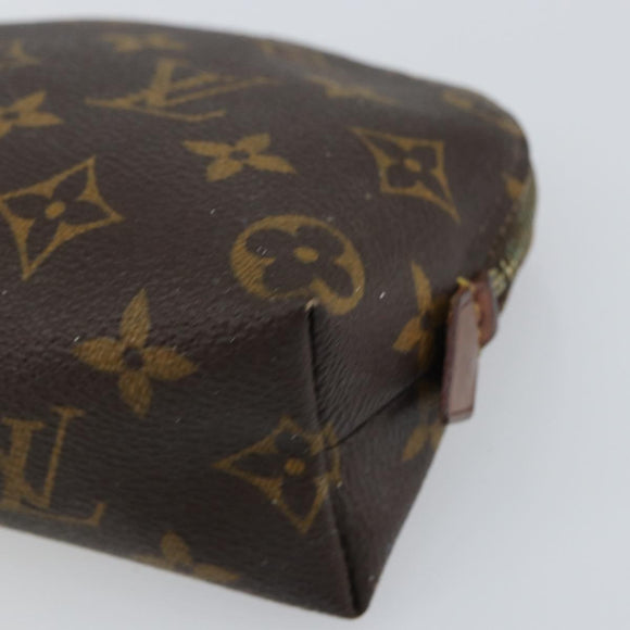 LOUIS VUITTON Monogram Pochette Cosmetic PM Täschchen M43998 LV Auth 160952