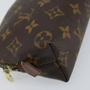 LOUIS VUITTON Monogram Pochette Cosmetic PM Täschchen M43998 LV Auth 160952-14