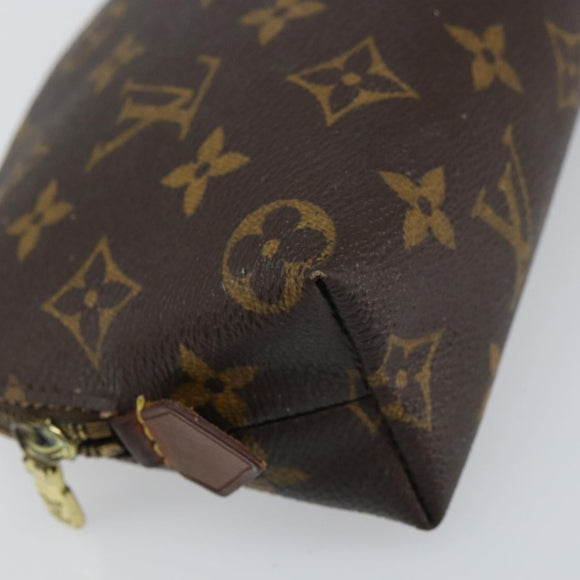 LOUIS VUITTON Monogram Pochette Cosmetic PM Täschchen M43998 LV Auth 160952