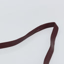 Christian Dior Trotter Canvas Shoulder Bag Red Gold Auth 160953-8