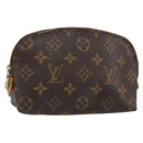 LOUIS VUITTON Monogram Pochette Cosmetic PM Pouch M43998 LV Auth 160954-1