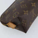 LOUIS VUITTON Monogram Pochette Cosmetic PM Pouch M43998 LV Auth 160954-16