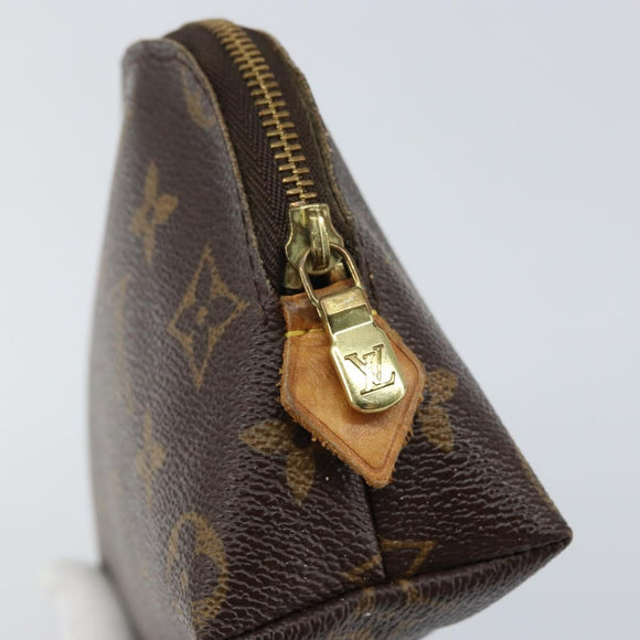 LOUIS VUITTON Monogram Pochette Cosmetic PM Pouch M43998 LV Auth 160954