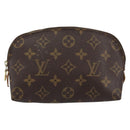 LOUIS VUITTON Monogram Pochette Cosmetic PM Pouch M43998 LV Auth 160954-13