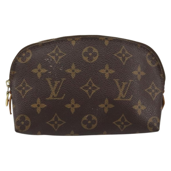 LOUIS VUITTON Monogram Pochette Cosmetic PM Pouch M43998 LV Auth 160954