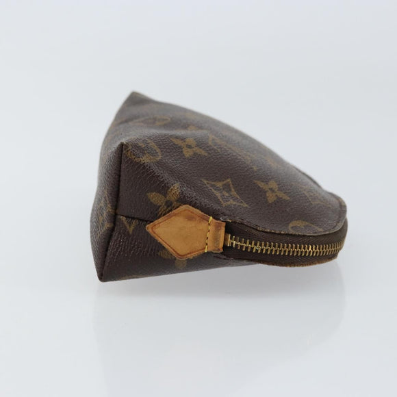 LOUIS VUITTON Monogram Pochette Cosmetic PM Pouch M43998 LV Auth 160954