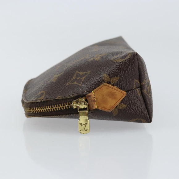 LOUIS VUITTON Monogram Pochette Cosmetic PM Pouch M43998 LV Auth 160954