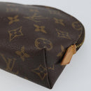 LOUIS VUITTON Monogram Pochette Cosmetic PM Pouch M43998 LV Auth 160954-7
