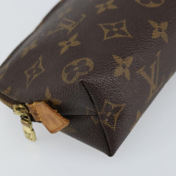 LOUIS VUITTON Monogram Pochette Cosmetic PM Pouch M43998 LV Auth 160954
