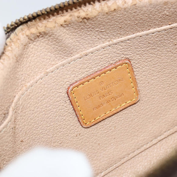 LOUIS VUITTON Monogram Pochette Cosmetic PM Pouch M43998 LV Auth 160955