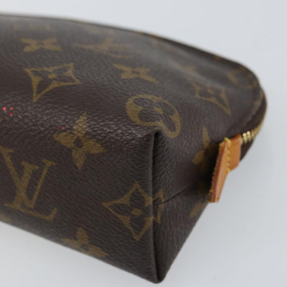 LOUIS VUITTON Monogram Pochette Cosmetic PM Pouch M43998 LV Auth 160955