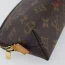 LOUIS VUITTON Monogram Pochette Cosmetic PM Pouch M43998 LV Auth 160955-14