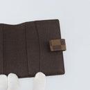 LOUIS VUITTON Damier Ebene Agenda Mini Day Planner Cover R20705 LV Auth 160960-14