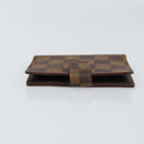 LOUIS VUITTON Damier Ebene Agenda Mini Day Planner Cover R20705 LV Auth 160960-4