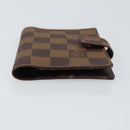 LOUIS VUITTON Damier Ebene Agenda Mini Day Planner Cover R20705 LV Auth 160960-7
