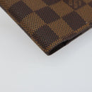 LOUIS VUITTON Damier Ebene Agenda Mini Day Planner Cover R20705 LV Auth 160960-9
