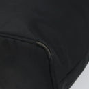 FENDI Tote Bag Nylon Black Silver Auth 160965-9