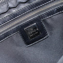 FENDI Tote Bag Nylon Black Silver Auth 160965-18
