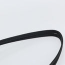 FENDI Tote Bag Nylon Black Silver Auth 160965-8
