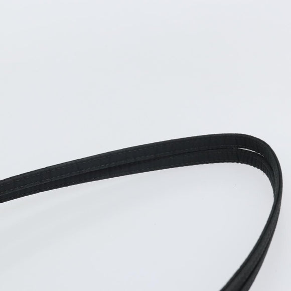 FENDI Tote Bag Nylon Black Silver Auth 160965