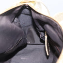 LOEWE Mini Boston Bag Leather Gold Auth 160969-19