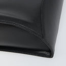 Christian Dior Shoulder Bag Leather Black Gold Auth 160970-14