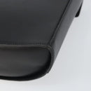 Christian Dior Shoulder Bag Leather Black Gold Auth 160970-16