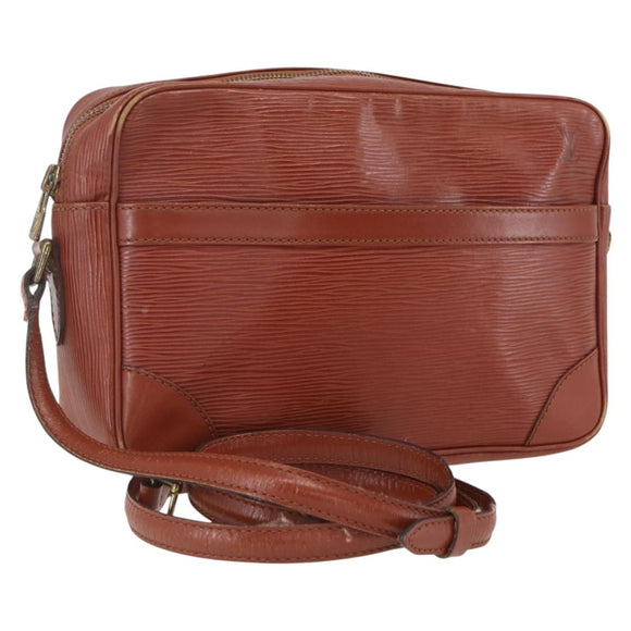LOUIS VUITTON Epi Trocadero 23 Shoulder Bag Brown M52313 LV Auth 160971