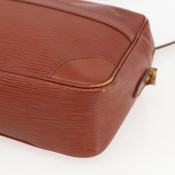 LOUIS VUITTON Epi Trocadero 23 Shoulder Bag Brown M52313 LV Auth 160971