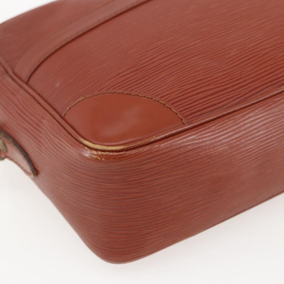 LOUIS VUITTON Epi Trocadero 23 Shoulder Bag Brown M52313 LV Auth 160971