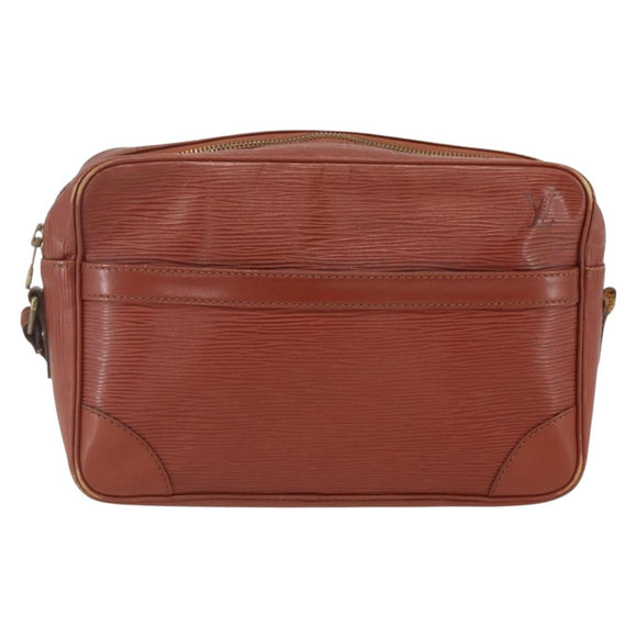 LOUIS VUITTON Epi Trocadero 23 Shoulder Bag Brown M52313 LV Auth 160971