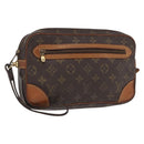 LOUIS VUITTON Monogram Marly Dragonne GM Clutch Bag M51825 LV Auth 160978-1