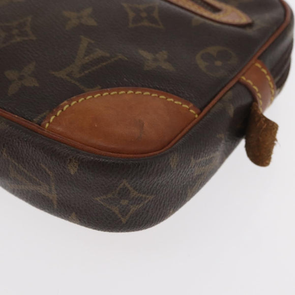 LOUIS VUITTON Monogram Marly Dragonne GM Clutch Bag M51825 LV Auth 160978