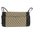 BOTTEGA VENETA Shoulder Bag Canvas Beige Gold Auth 160980-3