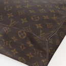 LOUIS VUITTON Monogram Sac Plat Hand Bag M51140 LV Auth 160984-10