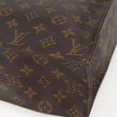 LOUIS VUITTON Monogram Sac Plat Hand Bag M51140 LV Auth 160984-12