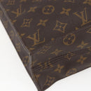 LOUIS VUITTON Monogram Sac Plat Hand Bag M51140 LV Auth 160984-13