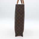 LOUIS VUITTON Monogram Sac Plat Hand Bag M51140 LV Auth 160984-4
