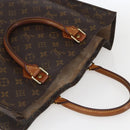 LOUIS VUITTON Monogram Sac Plat Hand Bag M51140 LV Auth 160984-6