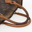 LOUIS VUITTON Monogram Sac Plat Hand Bag M51140 LV Auth 160984-7