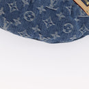 LOUIS VUITTON Monogram Denim High Rise Body Bag Blue M46837 LV Auth 160986SM-16