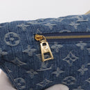 LOUIS VUITTON Monogram Denim High Rise Body Bag Blue M46837 LV Auth 160986SM-19