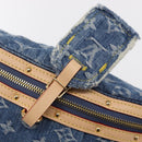 LOUIS VUITTON Monogram Denim High Rise Body Bag Blue M46837 LV Auth 160986SM-21