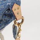 LOUIS VUITTON Monogram Denim High Rise Body Bag Blue M46837 LV Auth 160986SM-23
