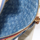LOUIS VUITTON Monogram Denim High Rise Body Bag Blue M46837 LV Auth 160986SM-11