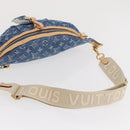 LOUIS VUITTON Monogram Denim High Rise Body Bag Blue M46837 LV Auth 160986SM-7