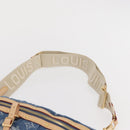 LOUIS VUITTON Monogram Denim High Rise Body Bag Blue M46837 LV Auth 160986SM-14